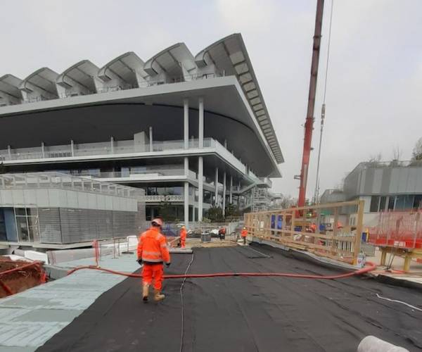 AFITEXINOV participe au chantier de modernisation du stade Roland Garros à Paris