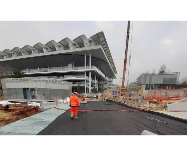 AFITEXINOV takes part in the Roland Garros modernisation stadium project in Paris (France)