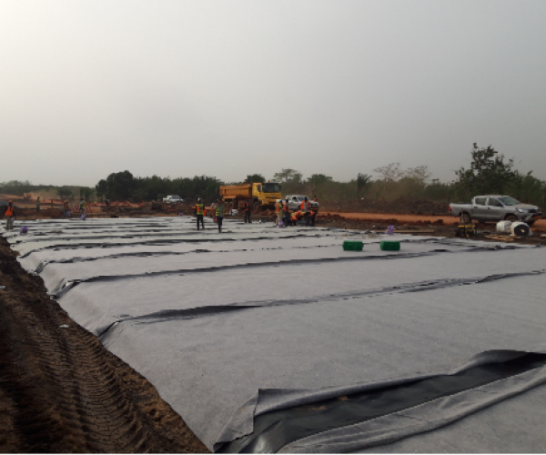 AFITEXINOV performs an ambitious first road project in Benin between Toffo and Lalo