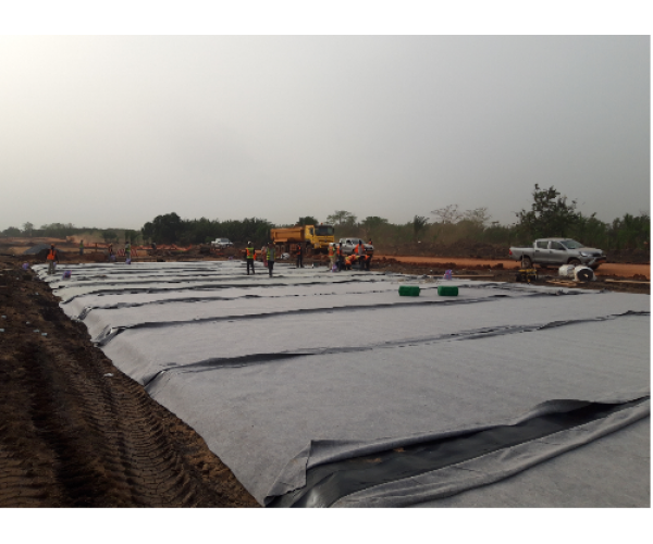 AFITEXINOV performs an ambitious first road project in Benin between Toffo and Lalo
