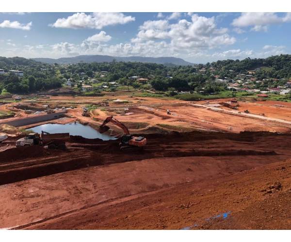 AFITEXINOV fournit son géocomposite STABILINER GTX à Cayenne (Guyane)