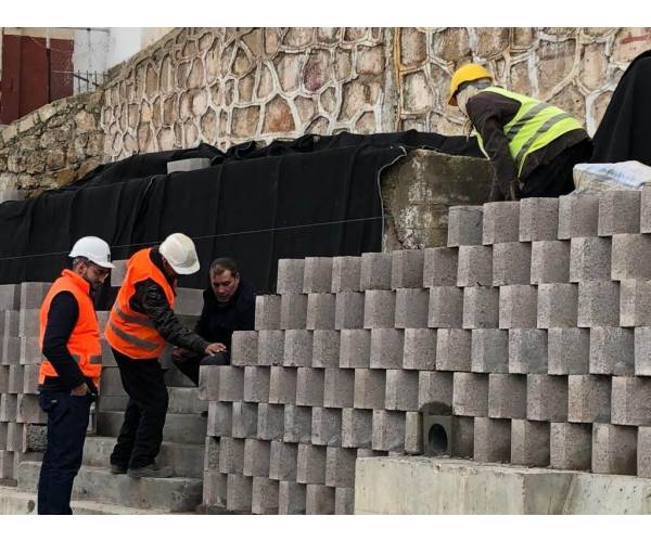Renforcement de talus à risque au Maroc